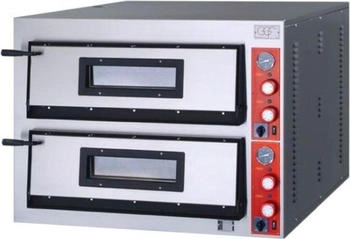 GGF Pizzaofen Mit Zwei Kammern, Aus Pulverbeschichtetem Stahl, 12...