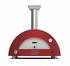 Alfa Forni Moderno 2 Pizze Hybrid-Pizzaofen Antique Red