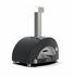 Alfa Forni Moderno 1 Pizza Gas Schiefer Grau