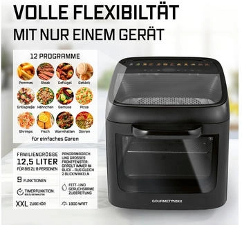 GOURMETmaxx 0052470496 – GOURMETmaxx 0052470496 verwandelt Ihre Küche in eine vielseitige Backstube