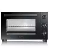 Mini-Backofen, 46 l, Umlaufw&auml;rme, 1800 W, Schwarz