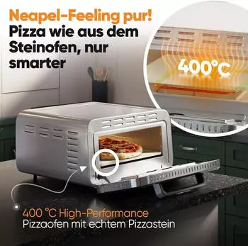 ProfiCook 501323 – ProfiCook 501323 für perfekte Pizza wie beim Italiener