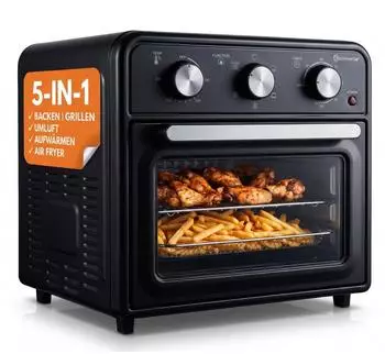 Sommertal Minibackofen 20 Liter 1800W 100-230&deg;C