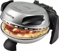 G3Ferrari Pizzaofen "Delizia G1000606 silber inkl. Pizzaschaufel + Rezeptheft" bis