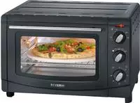 Severin TO 2068 Minibackofen mit manueller Temperatureinstellung, Timerfunktion,