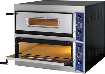 GGF Pizzaofen E-Start Line mit zwei Kammern, 14,4 kW, 900x1080x750 mm (BxTxH)