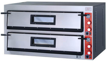 GGF Pizzaofen mit einer Kammer, Vollschamott, 18 kW, 1370 x 850 x 750 mm (BxTxH)