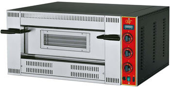 Stalgast Gas Pizzaofen für 4 Pizzen á 300 mm, 13,9 kW