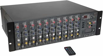 Omnitronic RM-1422FXA USB Rack-Power-Mixer Schwarz (10040302)