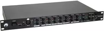 Omnitronic EM-280 Entertainment-Mixer 8-Kanal Stereo, 2 Zonen-Ausgänge, 19" (10007097)