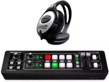 Roland V-1HD HDMI-Video-Switcher mit Kopfh&ouml;rer (v1hd-kh)