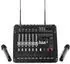 Pronomic Powermake 600 Powermischer 6-Kanal 760W RMS, 2 UHF-Funkmikrofone (00081555)