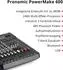 Pronomic Powermake 600 Powermischer 6-Kanal 760W RMS, 2 UHF-Funkmikrofone (00081555)