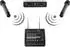 Pronomic Powermake 600 Powermischer 6-Kanal 760W RMS, 2 UHF-Funkmikrofone (00081555)