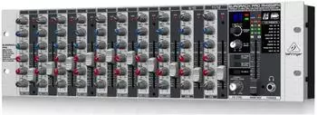 Behringer RX1202FX V2 12-Kanal analoges Rack-Mischpult mit Multi-FX (RX1202FX)