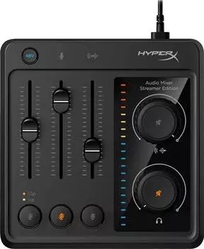 HP HyperX Audio Mixer USB-C, XLR/TRS, RGB (73C12AA)