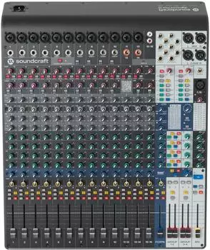 Soundcraft Signature Plus 16 Analogmixer mit Lexicon-Effekten & USB-C