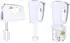 Emerio HMS-113257.11 Handmixer-Set weiß Grau