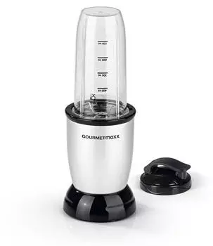 GOURMETmaxx Smoothie Maker 700ml 4-tlg Silber