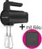 KitchenAid 5KHMR762BM Go Cordless Matt Schwarz inkl. Akku