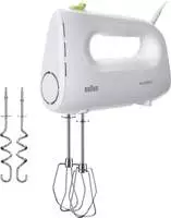Braun Domestic Home Handmixer, 450 Watt Leistung, Geschwindigkeitsstufen: 4,
