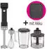 KitchenAid Go Cordless Stabmixer mit Zubehör mit Akku Matt Schwarz