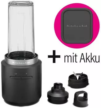 KitchenAid GO Cordless Standmixer mit Akku 5KSBR256BM