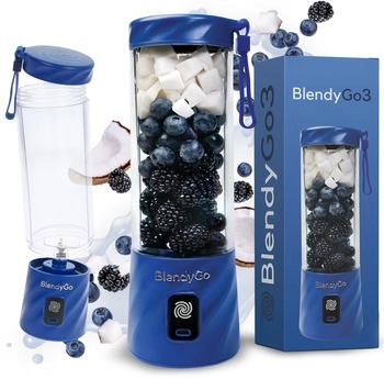 BlendyGo 3 USB Smoothie Maker Dunkelblau