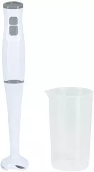 GOURMETmaxx Stabmixer 400W grau Wei&szlig;