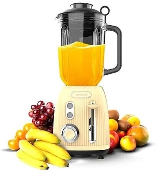 Cecotec Stand mixer Retro Power Black Titanium yellow