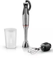 BOSCH Stabmixer "ErgoMaster Serie 8, MSM8M914, Doppelschneebesen, Spiralkabel,