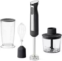 Guzzini Sous Chef Stabmixer mit Zubeh&ouml;r, grau (148400184)