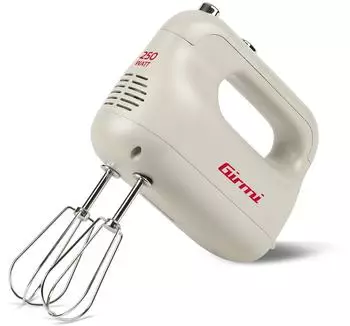 Girmi SB43 Handmixer 250W, 5 Geschwindigkeiten, Edelstahl-Rührbesen (SB4301)