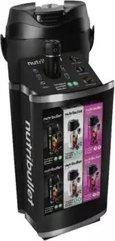 NutriBullet Flip Display Standmixer 0,59l akkubetrieben, schwarz (RC22300147)