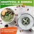 Nutrilovers NUTRI-BLENDER GLAS Standmixer 1300W, 1,75L Glasbehälter