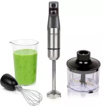 Kuvings MIXPRO1000 Stabmixer 1000W, 3 Geschwindigkeiten, Edelstahl (KIB-100E)