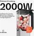 Klarstein Kraftpaket Pro Standmixer 2000W, 2L, silber (TK32-KraftpaketProSlv)