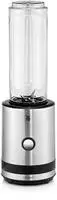 WMF KITCHENminis smoothie-to-go Tischplatten-Mixer 0.6l 300W Schwarz - Edelstahl