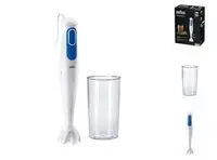 Mq 3000 Stabmixer 700 W Kabelgebunden, Mit Mixbecher Wei&szlig;, Blau - Braun
