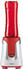 Domo 2er-Set Ersatzflaschen für Smoothie-Maker Do434Bl, 300 + 600ml, rot