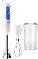 Braun MultiQuick 3 MQ3005 Cream P&uuml;rierstab 0.6l Blau - Wei&szlig; Mixer (MQ3005 Cream)