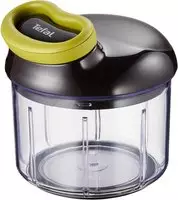 Tefal Gem&uuml;sehacker "Ingenio Zerkleinerer" 900ml, Edelstahlklingen, rutschfest,