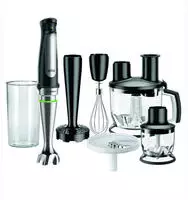 Braun MQ7087X Stabmixer 1000 W stufenlose Geschwindigkeitseinstellung Schwarz,