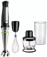 Braun MQ 7025X 0,6 l P&uuml;rierstab Schwarz - Edelstahl 1000 W (MQ7025X)