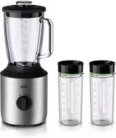Braun Standmixer "PowerBlend 3 JB 3272 SI - 800W, stufenlos regulierbar, 1,5 L,