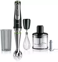 Braun MultiQuick 9 MQ 9135XI 0,6 l P&uuml;rierstab 1200 W Schwarz - Edelstahl (9135XI