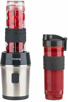 H.Koenig Standmixer SMOO9, mit 2 Trinkflaschen, 300 Watt, 570 ml, schwarz
