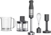 Kenwood Stabmixer "HBM60.307GY Triblade XL+" 1000 W inkl. Zerkleinerer,