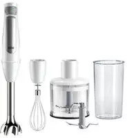 Braun MultiQuick 7 MQ7035IWH 0,6 l P&uuml;rierstab 1000 W Edelstahl - Wei&szlig; (MQ7035I)