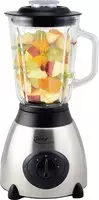 Elta Edelstahl-Glas-Standmixer silber